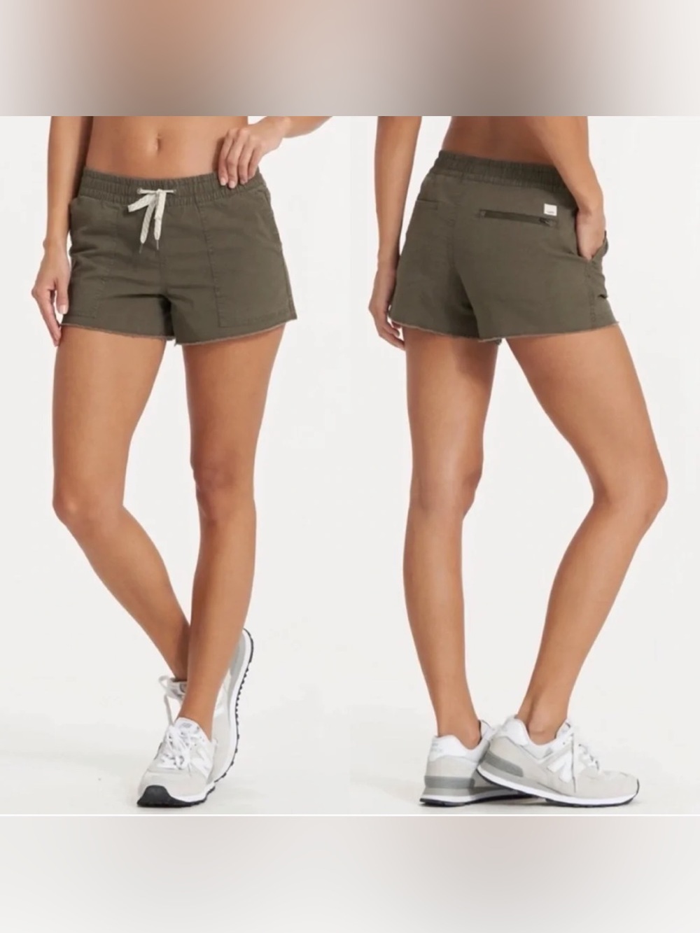 Vuori Vintage Ripstop Short in Dark Oregano - Picture 2 of 6
